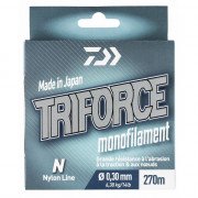 Nylon Daiwa Triforce 270mt Grey 0,40mm