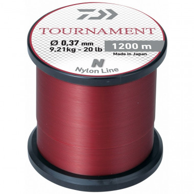 Nylon Daiwa Tournament 1200mt Red