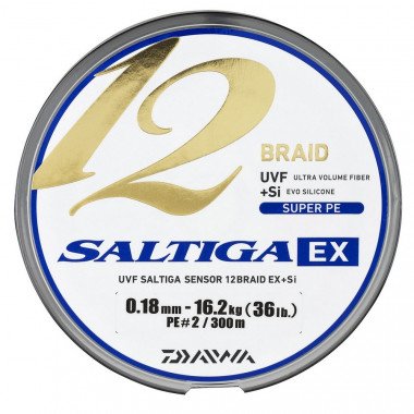 Braid Daiwa Saltiga X12 EX 300mt Multicolor