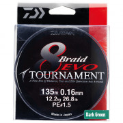 Braid Daiwa Tournament 8 Evo 135mt Chartreuse 0,08mm