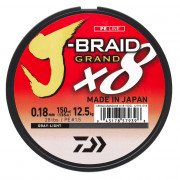 Daiwa J-Braid Grand X8 Multicolor 300mt 0,51mm